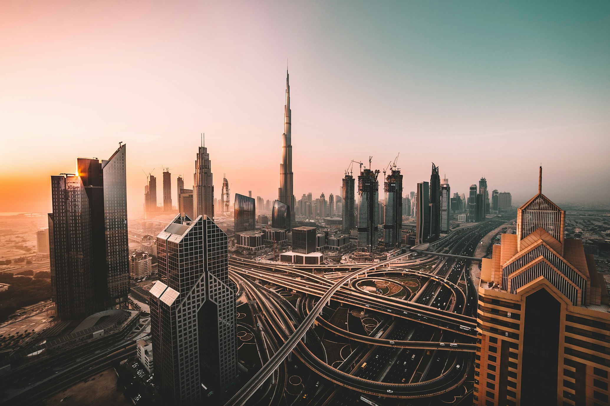 Dubai Top View - DF Group Headquarters